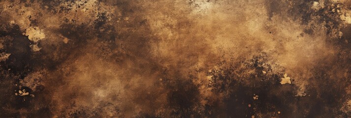 Wall Mural - Abstract Brown Watercolor Background