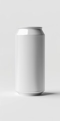 Wall Mural - Tall Can. White Aluminum Can - Blank and Isolated on a Background