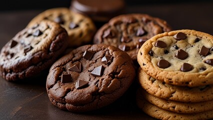 Wall Mural - chocolate chip cookie