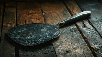 Poster - A flatware item placed on a piece of furniture, suitable for use in various settings