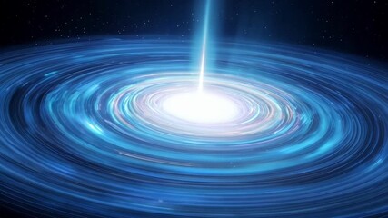 Wall Mural - The pulsing glow of a quasar a powerful and enigmatic cosmic entity captured in stunning detail.