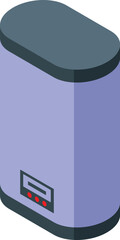 Poster - home gas water heater boiler heating system for providing hot water in a house