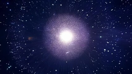 Wall Mural - a flurry of ling stars dancing in perfect harmony creating a magical show that captivates the senses