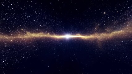 Wall Mural - a celestial wonderland with an endless expanse of ling stars each one a wish waiting to be granted.