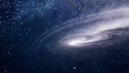 Wall Mural - gliding through shimmering clouds of stardust the cosmic winds leave a trail of ethereal beauty in t
