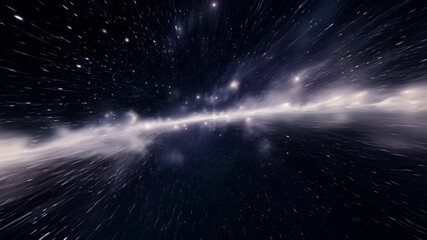 The powerful force of the cosmic winds propels us through the vastness of the universe untethered and free.