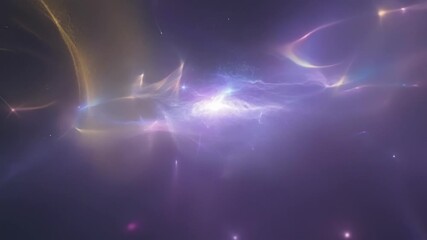 Wall Mural - the surreal experience of soaring through the astral lights like being in a dream within a dream.