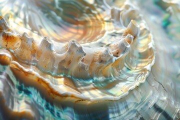 Poster - Close-up of a shell on a table