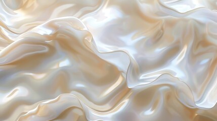 Poster - A close up shot of white fabric texture, suitable for backgrounds or textures