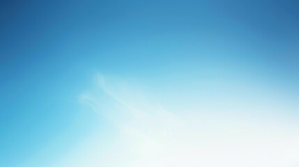 Corporate Sky Blue PowerPoint Template with White Gradient, Raw Style for Business Presentations
