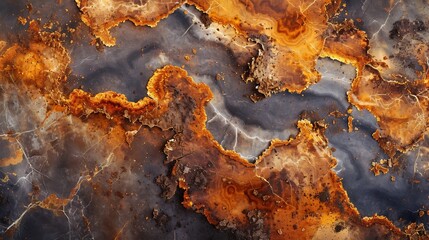 Poster - Rust Marble texture design With High Resolution Slab tile ceramic gvt pgvt : Generative AI