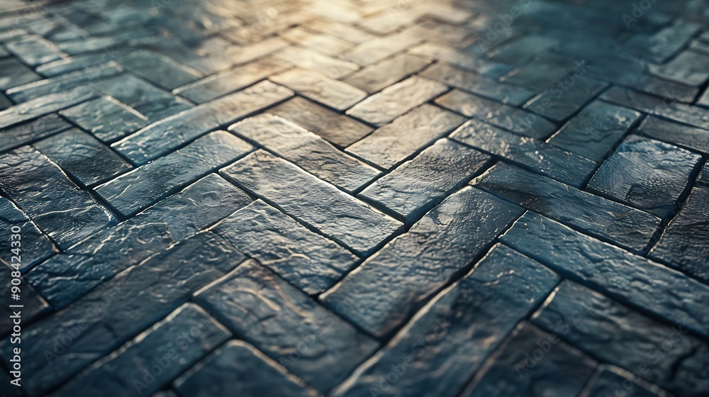 Herringbone Floor Texture Wall pattern sidewalk flooring pavement paper ...