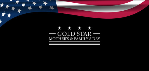 Wall Mural - Honoring Our Heroes The Significance of Gold Star Mother's and Family's Day