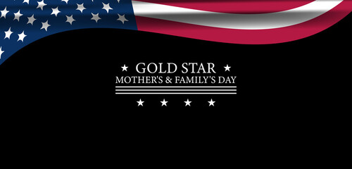 Wall Mural - Remembering our Fallen Gold Star Mother's and Family's Day Commemoration