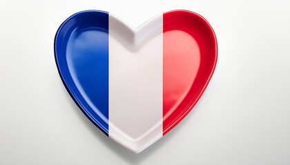 france flag in love