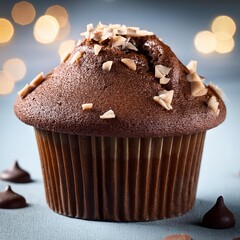 Poster - Rich and Moist Chocolate Muffin Cake