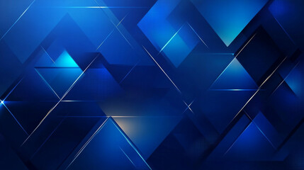 Wall Mural - abstract dare blue square Mordan background. blue line background.	
