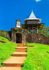 Poster - Fort Ceperou, a historic landmark in Cayenne, French Guiana