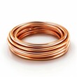 © CHAKKAPONG - Copper wire, 3D illustration, realistic, isolated on white background