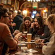 © Abbas - The Pub Quiz Night: Detail a lively pub quiz night where teams compete over pints of beer and trivia questions. Job ID: f703be37-0820-4b67-9f2e-25305dae28da