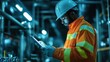 © MikhailAi - Industrial Worker Using Digital Tablet