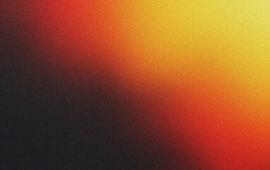 Leinwandbilder - orange and black gradient background design with grainy noise texture effect, web banner design, product design and social media, Banner poster header design.