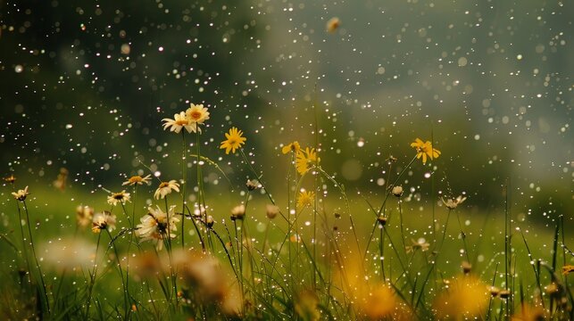 Hello spring showers! Let the gentle raindrops nourish the earth and bring forth a tapestry of wildflowers and green landscapes