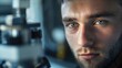 © Darcraft - A close-up portrait of a young Hungarian male engineer