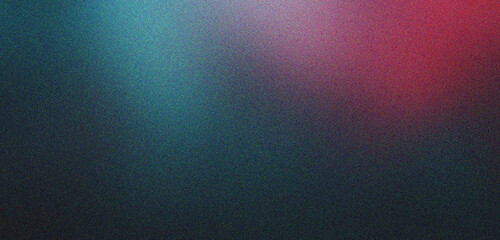 Wall Mural - blue and red gradient background design with grainy noise texture effect, web banner design, product