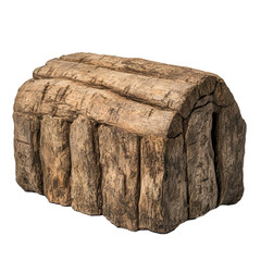 Wall Mural - A traditional root cellar on transparent background
