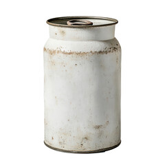 Wall Mural - A vintage milk can on transparent background