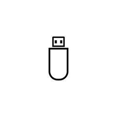 Poster - USB icon isolated on transparent background