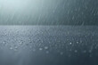 © Sumonrat - Background with drizzle and raindrops