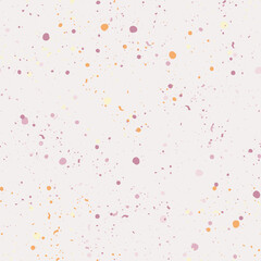 Poster - Bubbly colorful hand drawn seamless pattern.