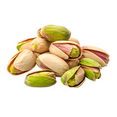 Wall Mural - pistachio nuts isolated on transparent background