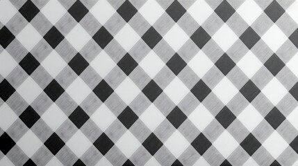 Canvas Print - A simple houndstooth pattern in light gray 