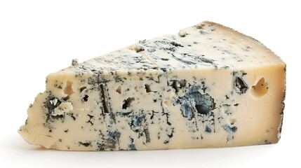 Piece of gourmet blue cheese