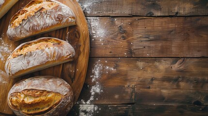 Food top view, white fresh wheat bread, background, food, flour, bakery, sliced ​​bread, baked goods, brown, breakfast