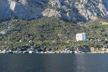 Wall Mural - The Black Sea coast. Laspi Bay. Crimea