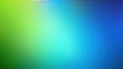 Poster - A smooth gradient background showcases a stunning transition from deep blue to vibrant green, perfect for creative projects and designs