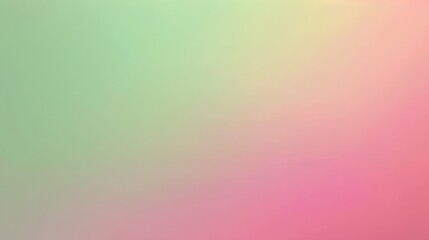 Poster - A vibrant gradient flows beautifully from green to pink, creating an inviting and harmonious visual experience