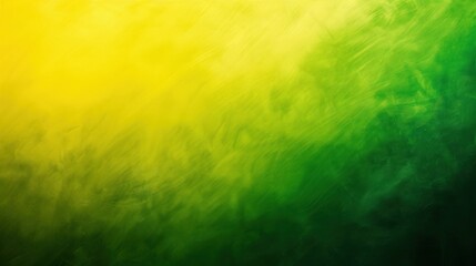 Poster - A vibrant gradient transitions smoothly from rich green to bright yellow, creating a dynamic visual effect with soft textures
