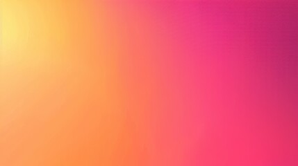 Poster - A vibrant gradient background features a transition from warm orange to soft pink, creating a visually appealing blend suitable for design use