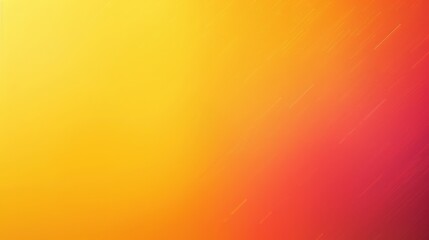 Poster - A smooth gradient background blends vibrant orange into soft yellow, creating a warm and inviting atmosphere perfect for digital design