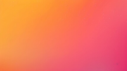 Poster - A smooth gradient flows from pink to orange, creating a dynamic and visually appealing background perfect for creative projects