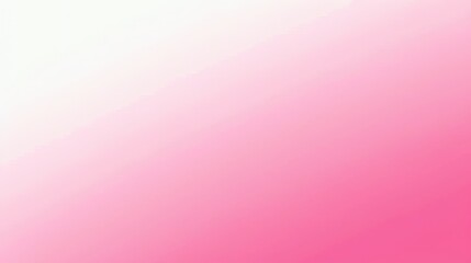 Poster - A smooth gradient blends soft pink to pristine white, perfect for enhancing visual designs and creative presentations