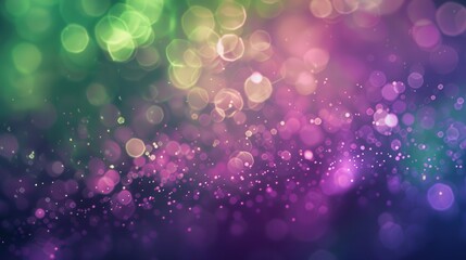 Poster - A captivating display of light leaks showcases vibrant purple and green colors blending seamlessly to create an ethereal atmosphere