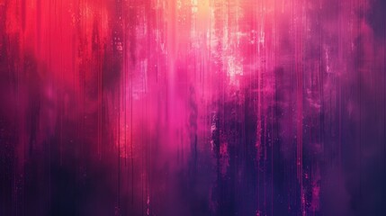 Poster - Striking light leaks create a vivid blend of red and purple, depicting an abstract design perfect for artistic backgrounds