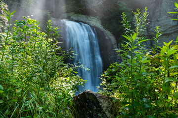 Secluded waterfall