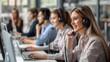 © mirifadapt - customer service agents providing assistance to clients via phone or email